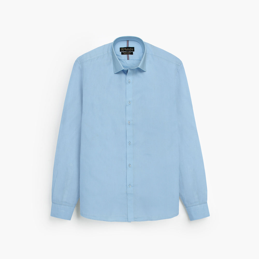 Mussimo Duti Imported Formal Shirt Dobby (Sky Blue)