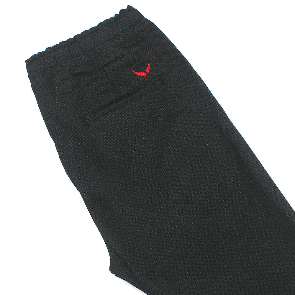 Cotton Eagle Premium Jogger Trouser (Textured Black)