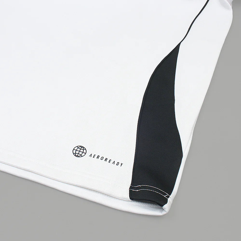 ADDAS Imported Tiro Piping Quarter Zip Tracksuit (White&Black)