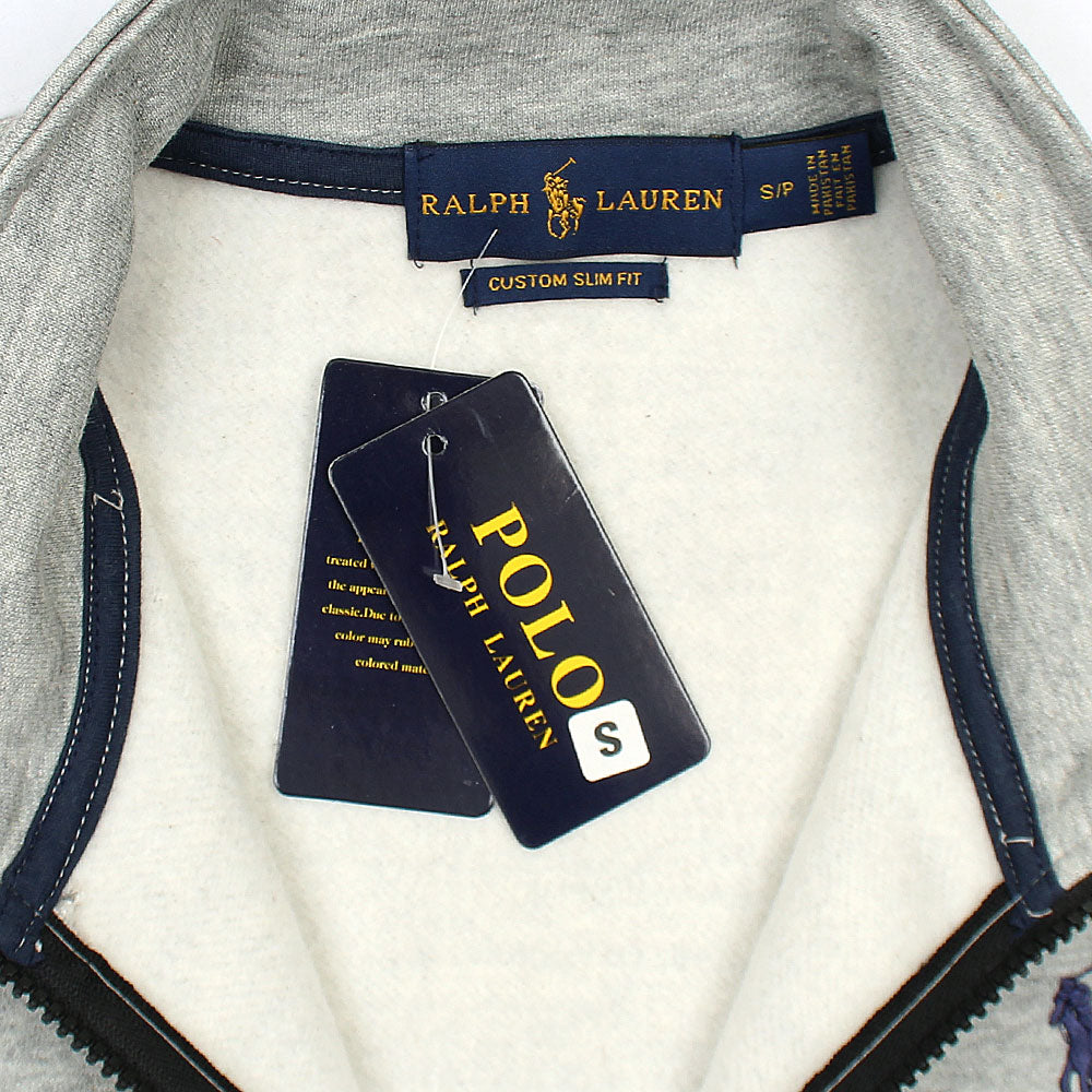 RL Premium Small Pony Cotton Fleece Tracksuit (Heather Grey)