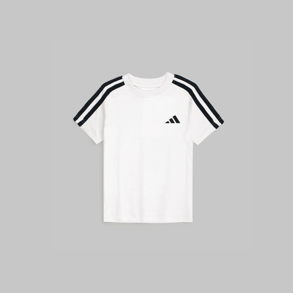 ADDAS PREMIUM KIDS DRI-FIT TRACKSUIT (WHITE&BLACK)