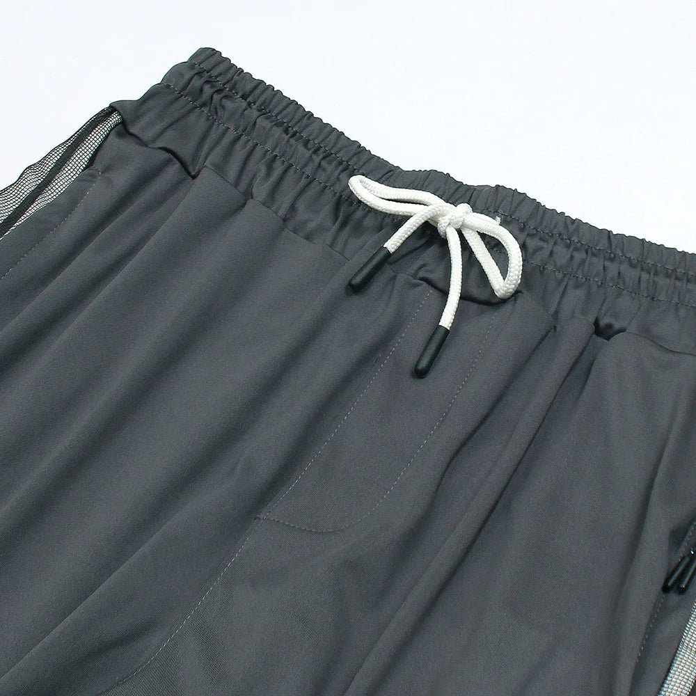 ADDAS PREMIUM MEN'S ARO MESH TROUSER (GREY)