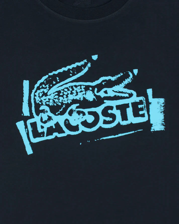LCSTE CROC IMPORTED MEN'S T-SHIRT (NAVY BLUE)
