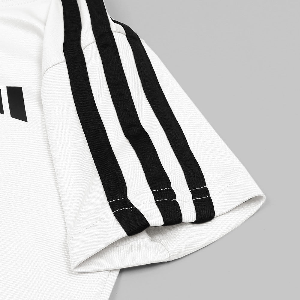 ADDAS PREMIUM KIDS DRI-FIT TRACKSUIT (WHITE&BLACK)