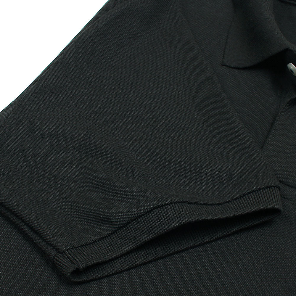 LCSTE PREMIUM PIQUE COTTON POLO SHIRT (BLACK)