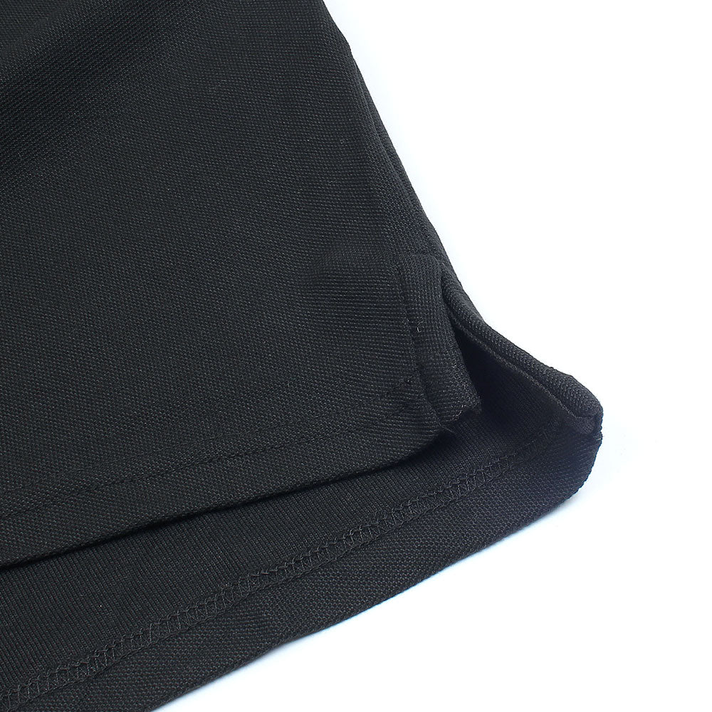 LCSTE PREMIUM PIQUE COTTON POLO SHIRT (BLACK)