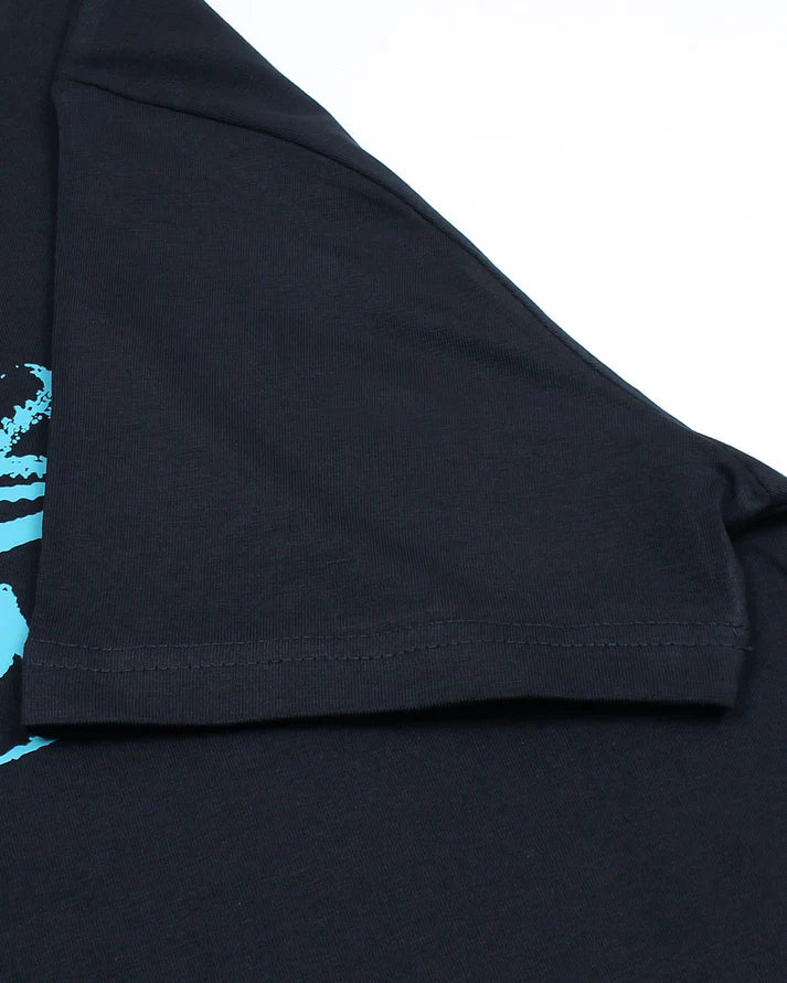 LCSTE CROC IMPORTED MEN'S T-SHIRT (NAVY BLUE)