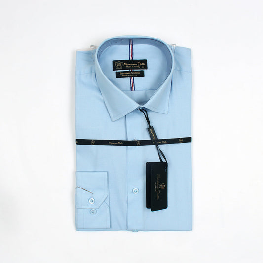 Mussimo Duti Imported Formal Shirt Dobby (Sky Blue)