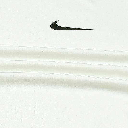 NKE Imported Mesh Shoulder Dri Fit T-Shirt (White)