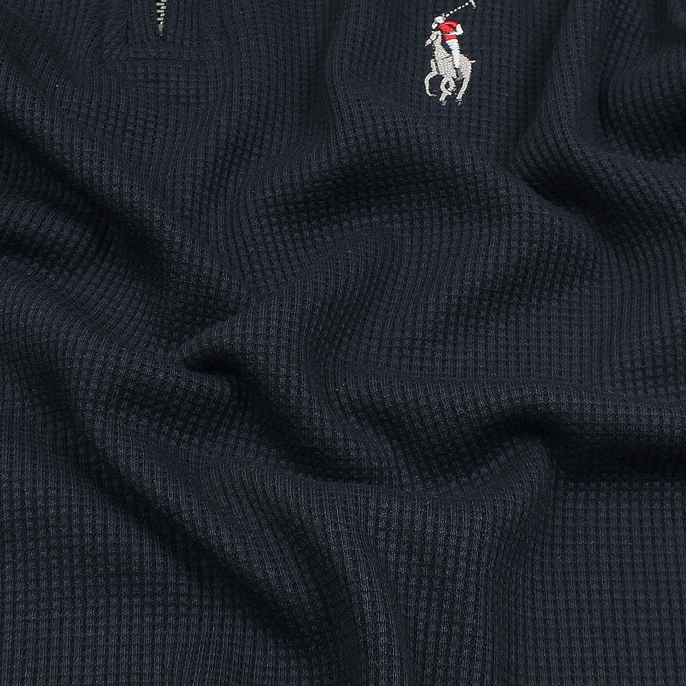 RL PREMIUM MEN'S MULTI ZIPPER POLO SHIRT (NAVY BLUE)