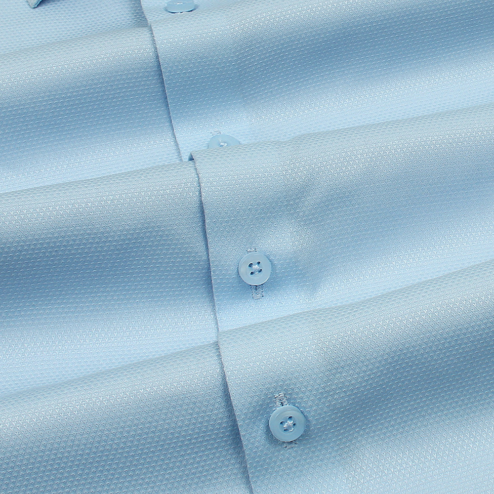 Mussimo Duti Imported Formal Shirt Dobby (Sky Blue)