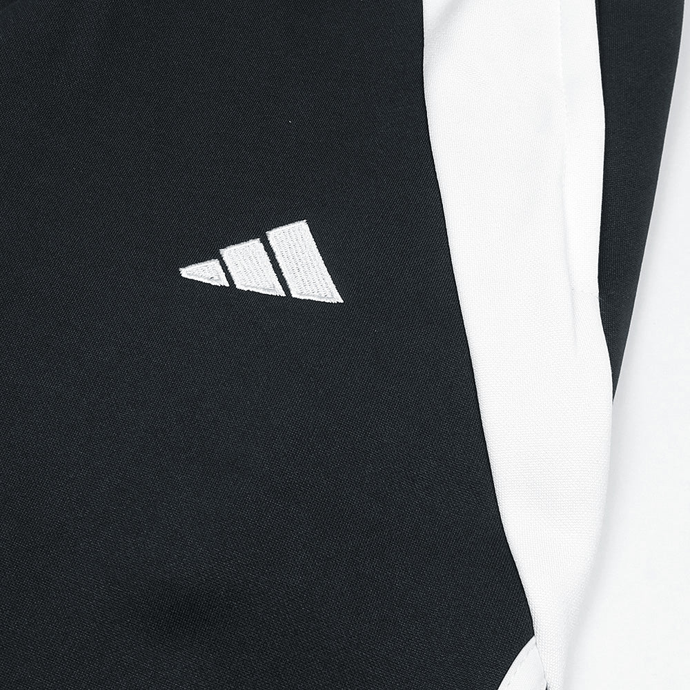 ADDAS Imported Tiro Piping Quarter Zip Tracksuit (White&Black)