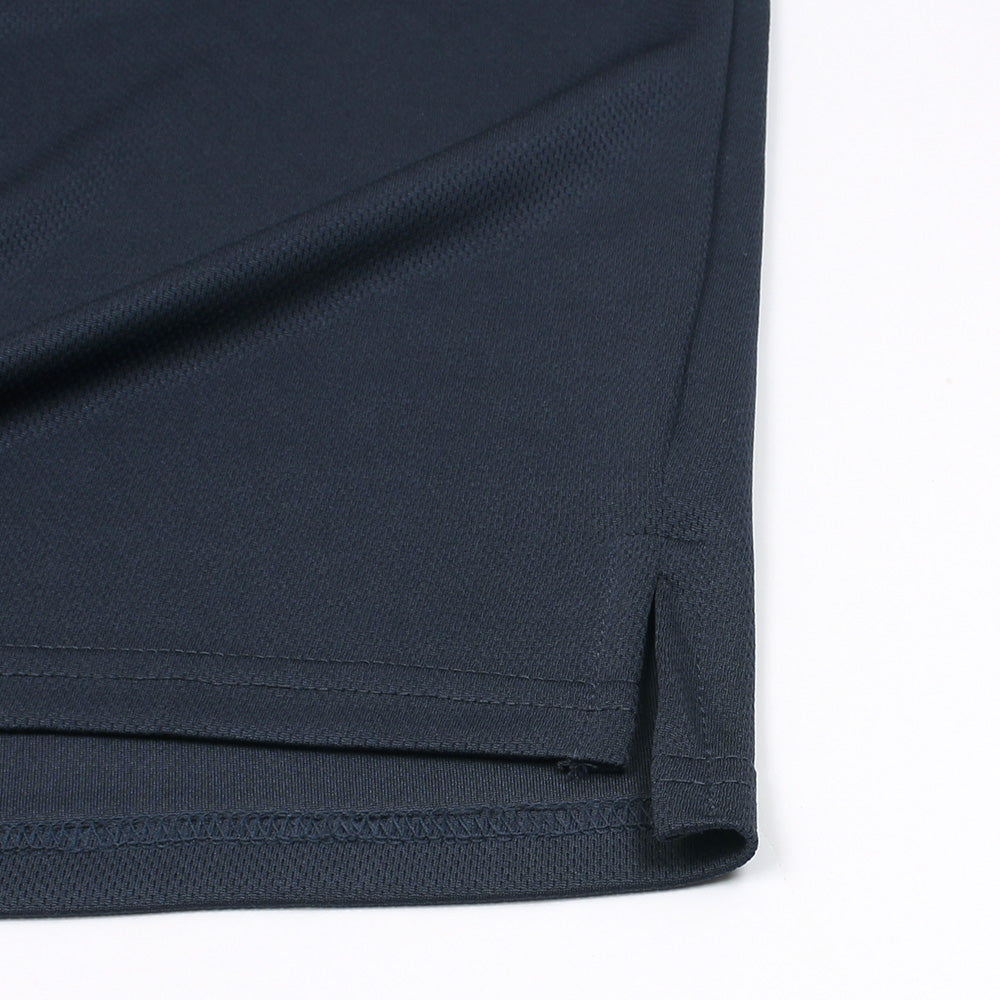 ADDAS Imported Mesh Dri Fit Polo Shirt (Navy Blue)