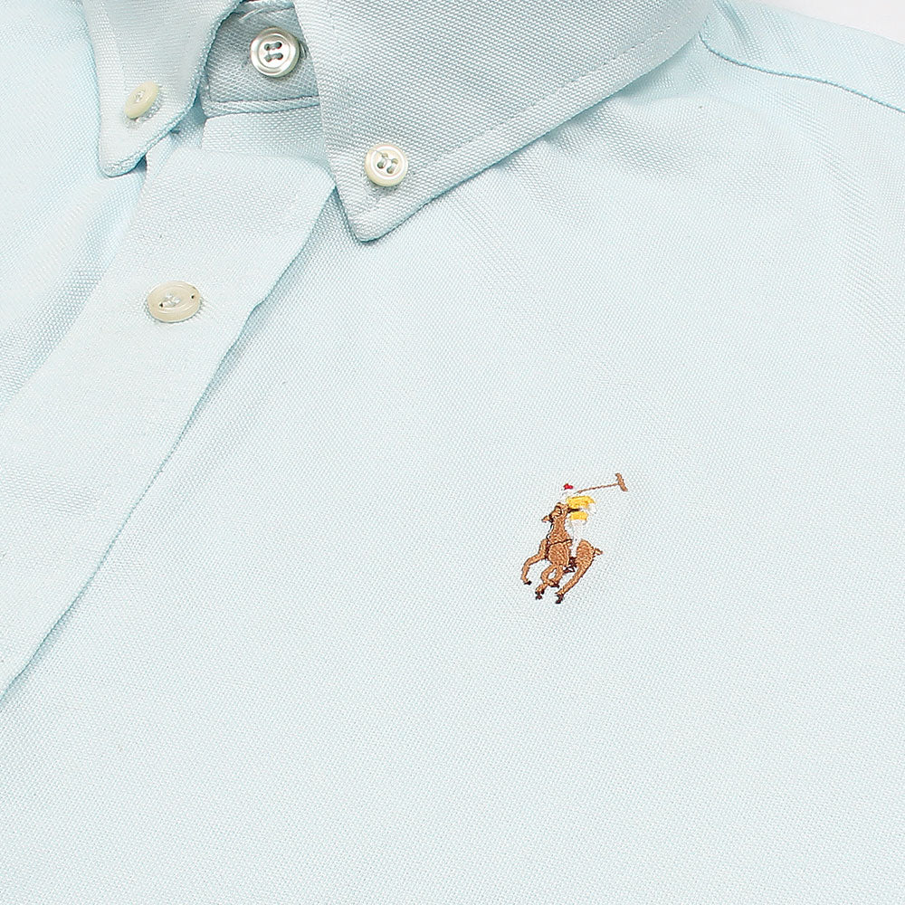 RL IMPORTED MEN'S OXFORD BUTTON CASUAL SHIRT (SKY BLUE)