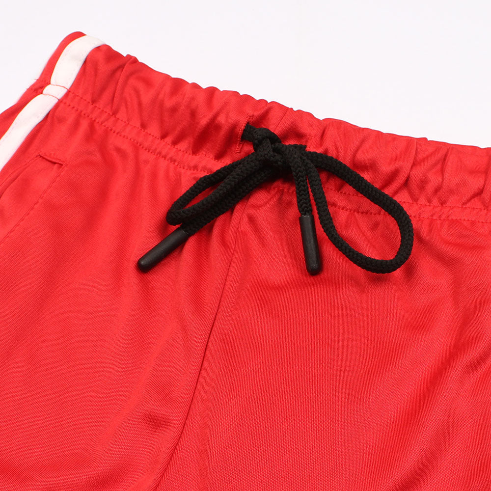 ADDAS PREMIUM KIDS PIPING DRI FIT TWINSET (RED)