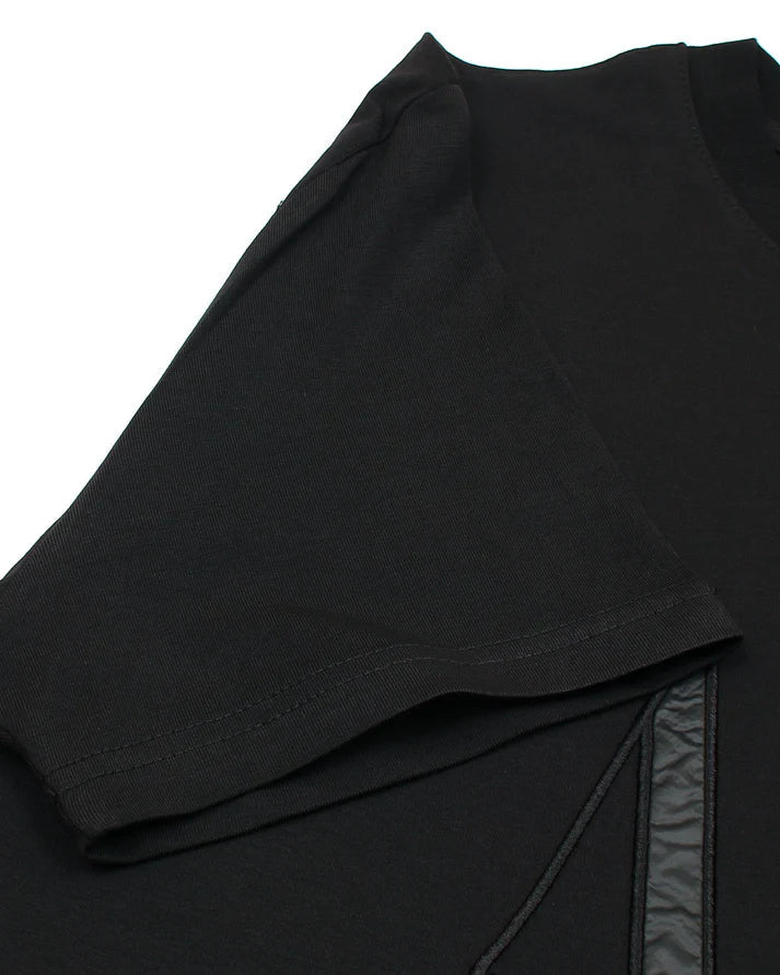 A-X IMPORTED MEN'S DESIGNER BIG LOGO T-SHIRT (BLACK)