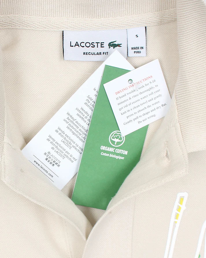 IMPORTED MEN'S LCSTE COLLAR POLO SHIRT (STONE)