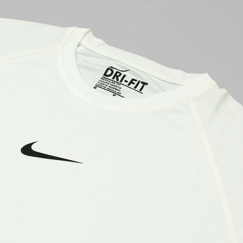 NKE Imported Mesh Shoulder Dri Fit T-Shirt (White)