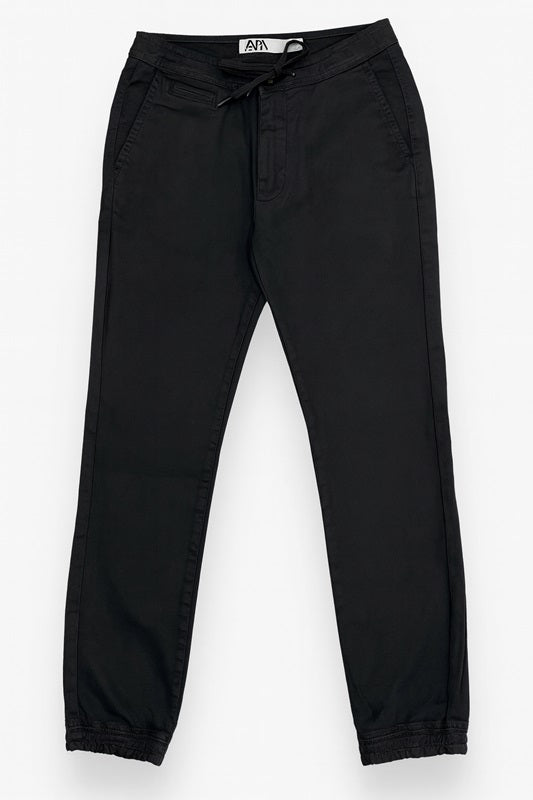 Z.A.R.A Premium Cotton Waist Jogger Trouser (Charcoal Grey)
