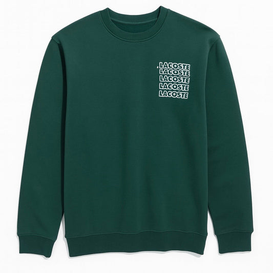 LCSTE PREMIUM COTTON FLEECE GRAPHIC PRINT SWEATSHIRT (GREEN)