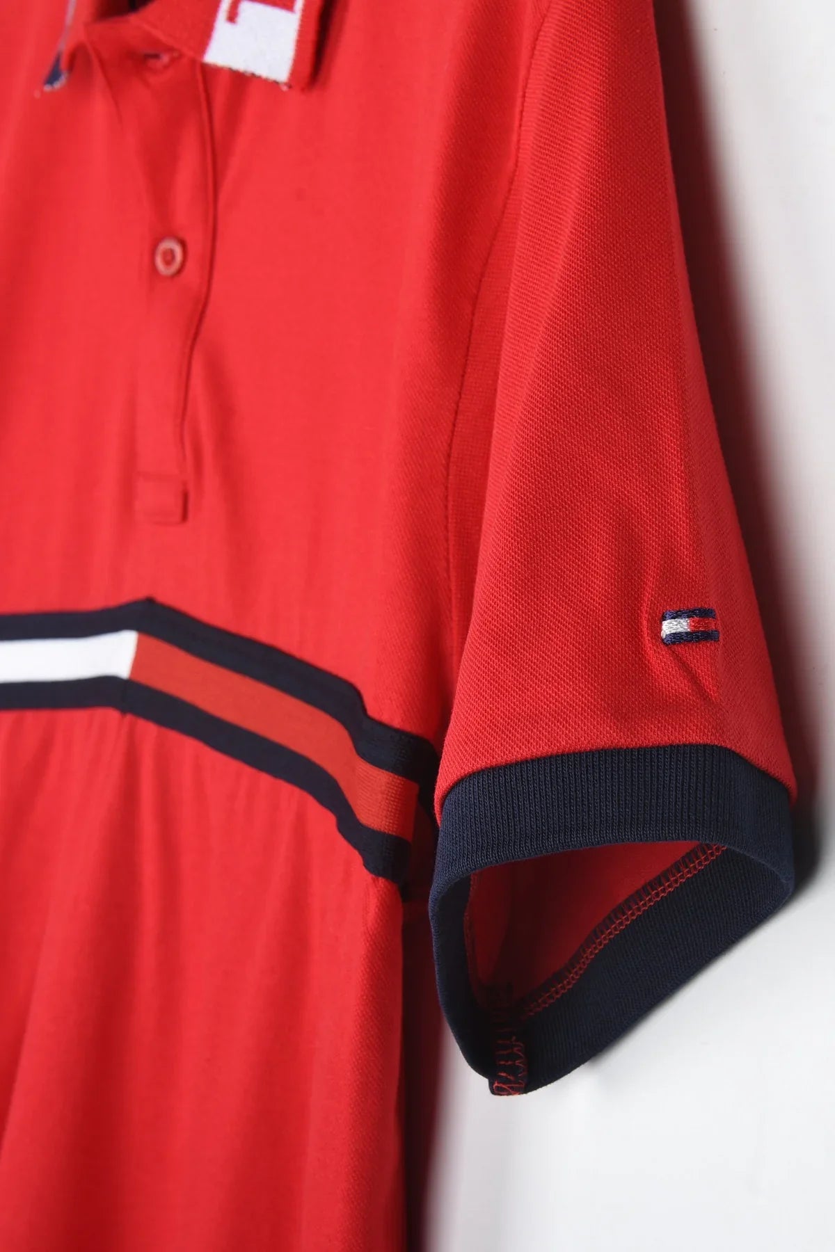 TH Imported Jacquard Collar Polo (Red)