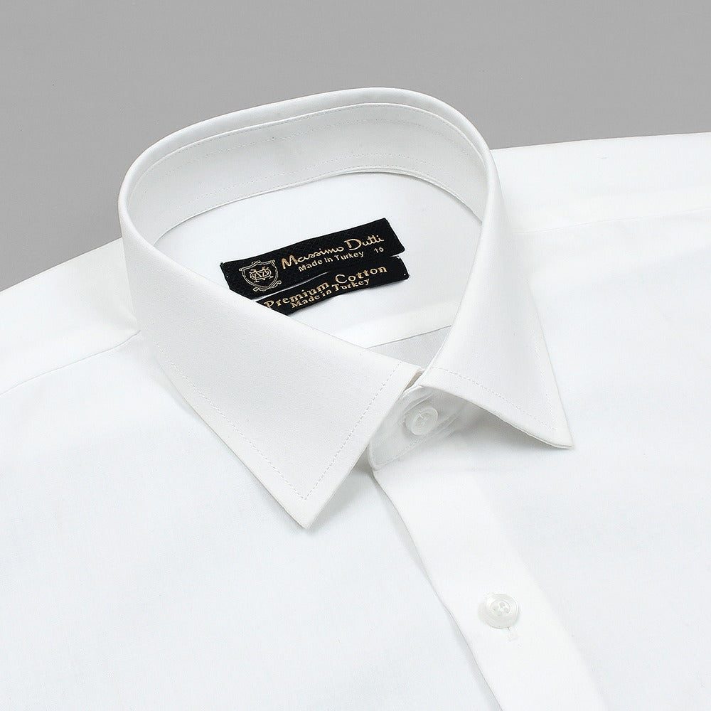 Mussimo Duti Imported Formal Shirt (White)