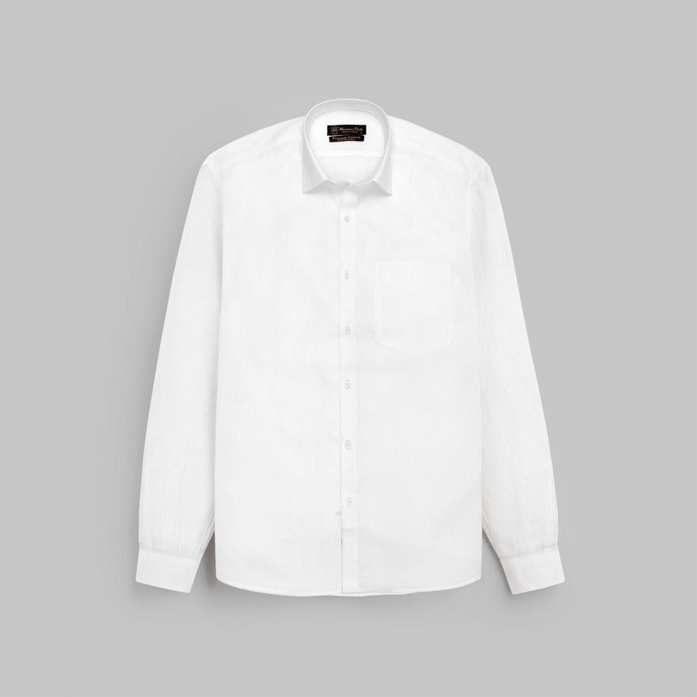 Mussimo Duti Imported Formal Shirt (White)