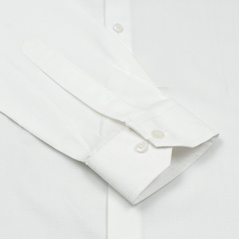 Mussimo Duti Imported Formal Shirt Dobby (White)