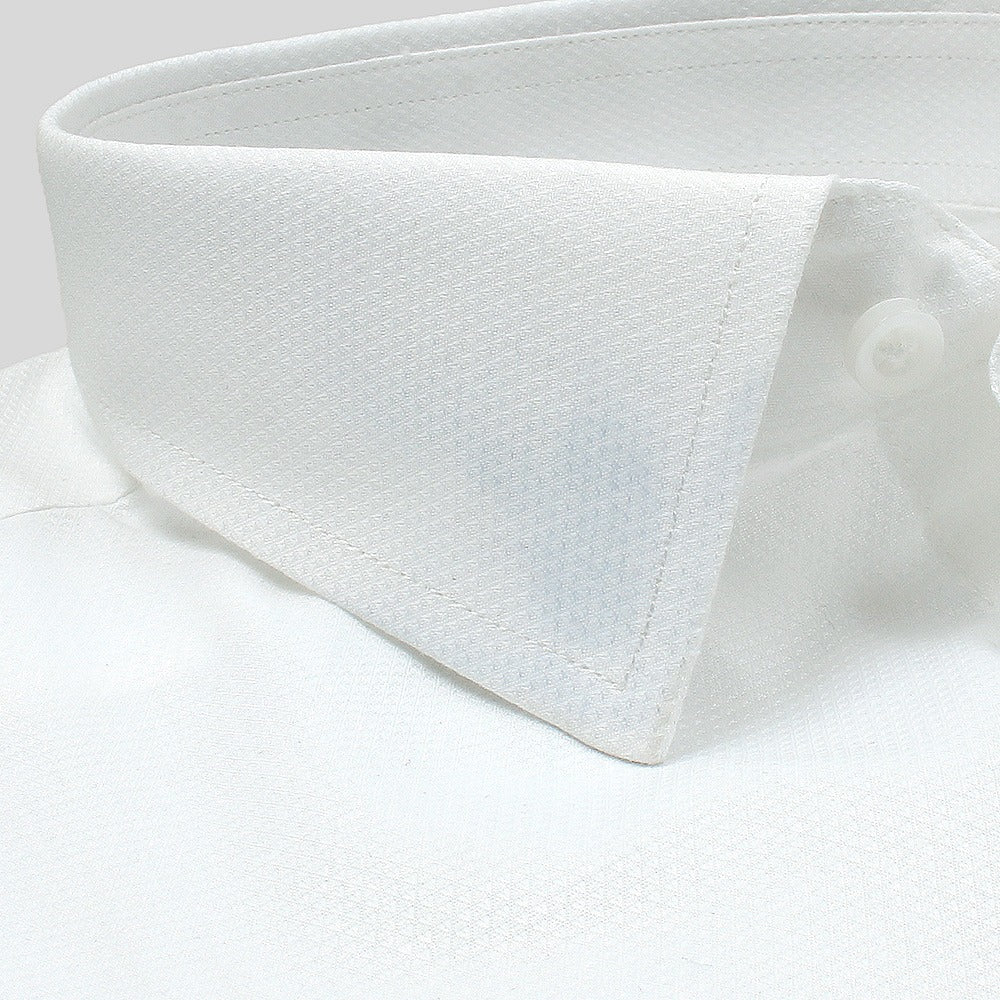 Mussimo Duti Imported Formal Shirt Dobby (White)