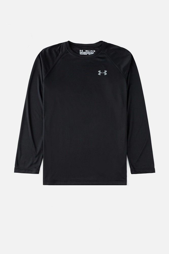 UA Premium Dri Fit Full Sleeves T-Shirt (Black)