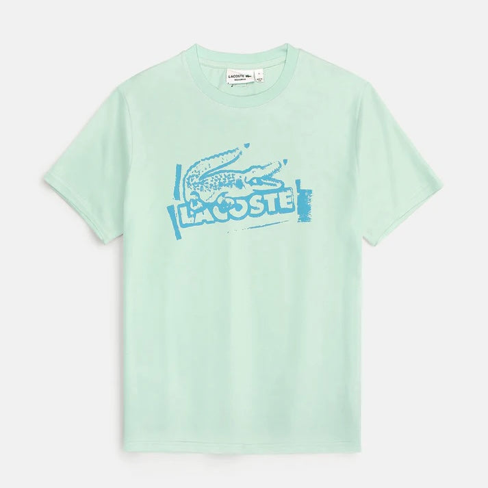 LCSTE CROC IMPORTED MEN'S T-SHIRT (SEA GREEN)