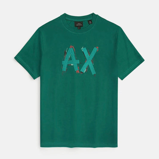 A-X IMPORTED MEN'S DESIGNER T-SHIRT (GREEN)