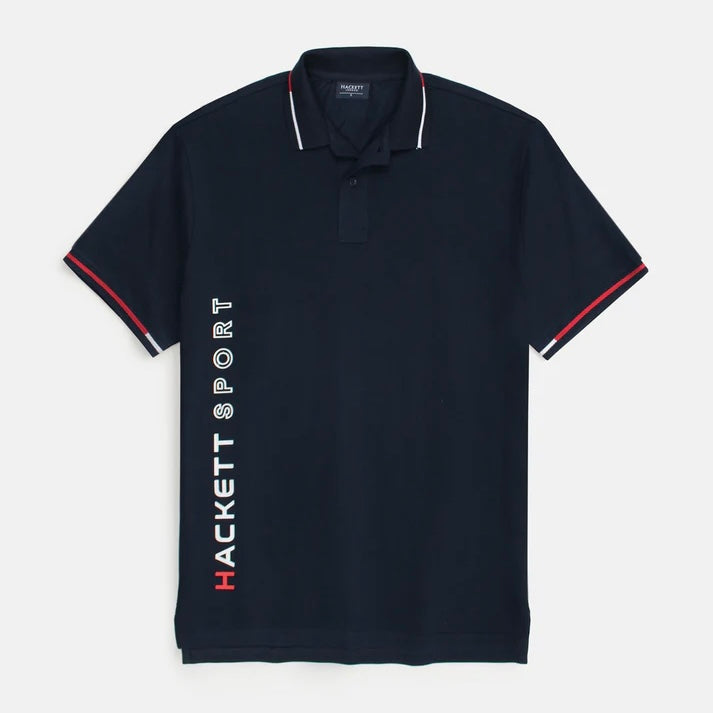 IMPORTED HKT SPORT MEN'S POLO SHIRT (NAVY BLUE)