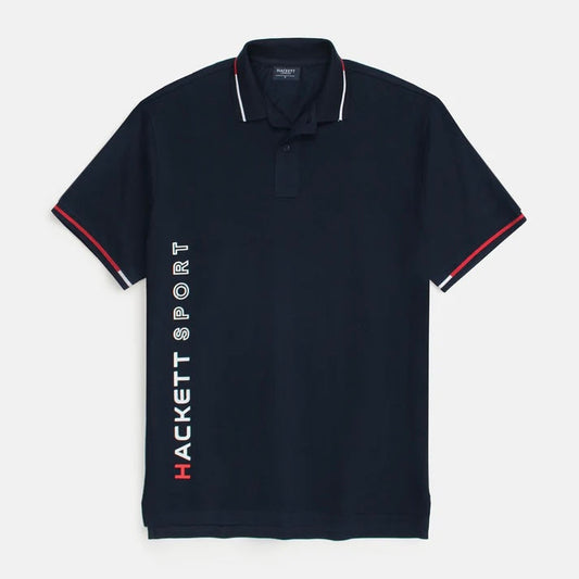 IMPORTED HKT SPORT MEN'S POLO SHIRT (NAVY BLUE)