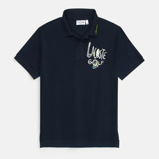 IMPORTED MEN'S LCSTE COLLAR POLO SHIRT (NAVY)