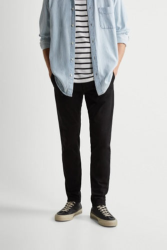 Z.A.R.A Premium Cotton Chino (Black)