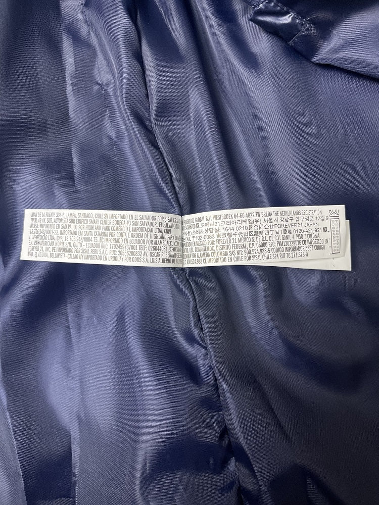 Z.A.R.A Premium Puffer Jacket (Navy Blue)