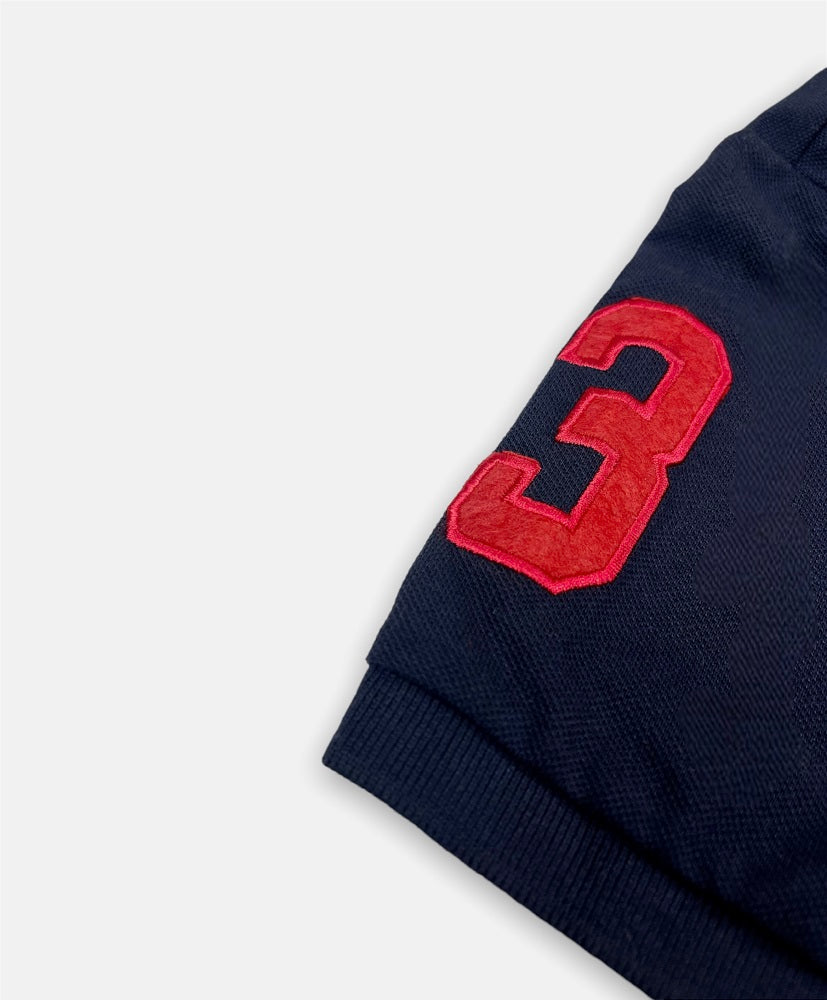 RL Premium Big Horse Polo Shirt (Navy Blue)