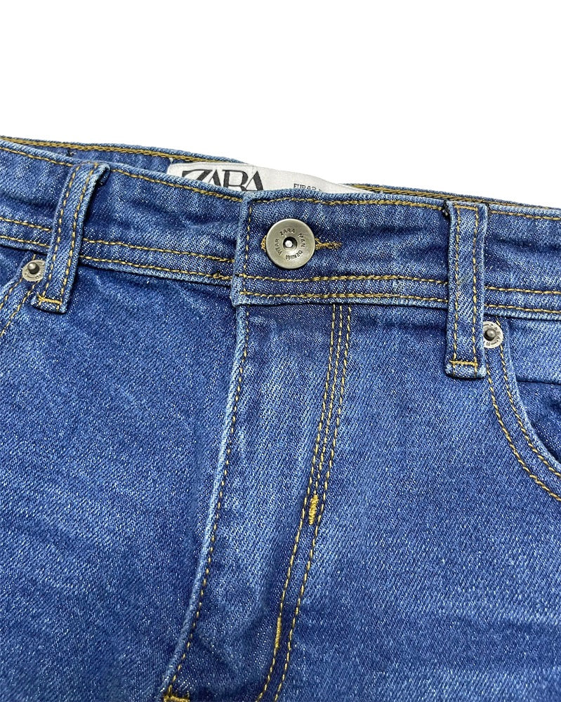 ZR Premium Denim Jeans (Medium Blue)