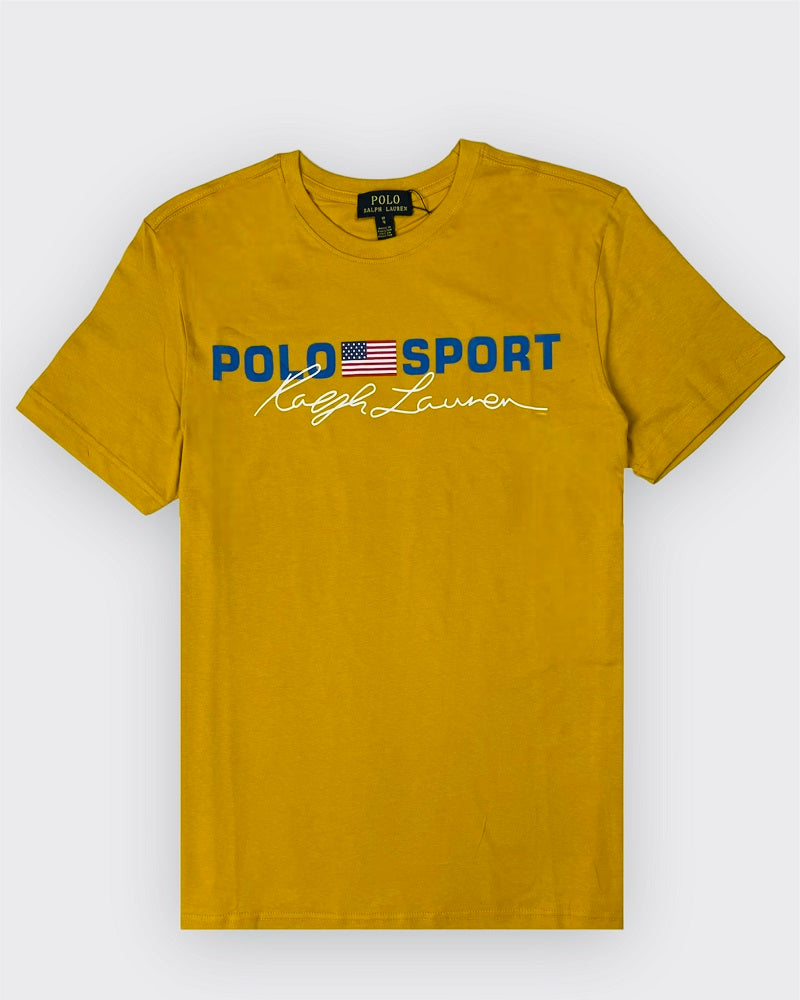 RL Premium Polo Sport t-shirt (Mustarad)