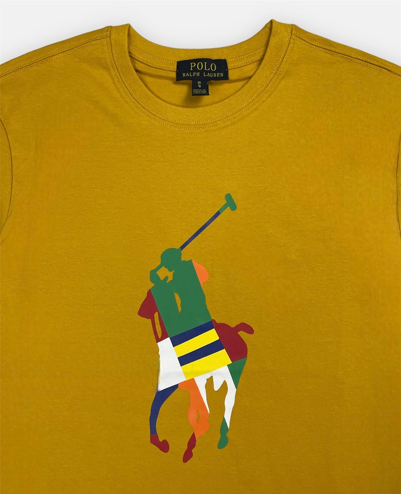 RL Premium Big Pony Graphic t-shirt (Yellow)