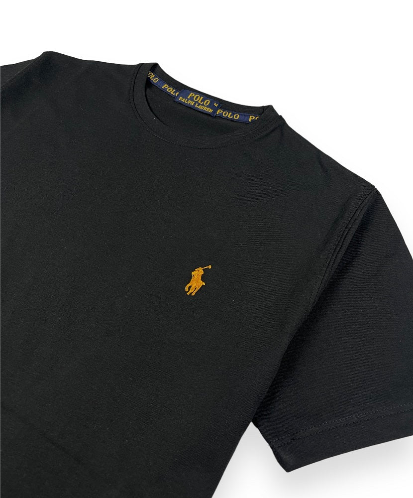 RL Premium Small Pony T-shirt (Black)
