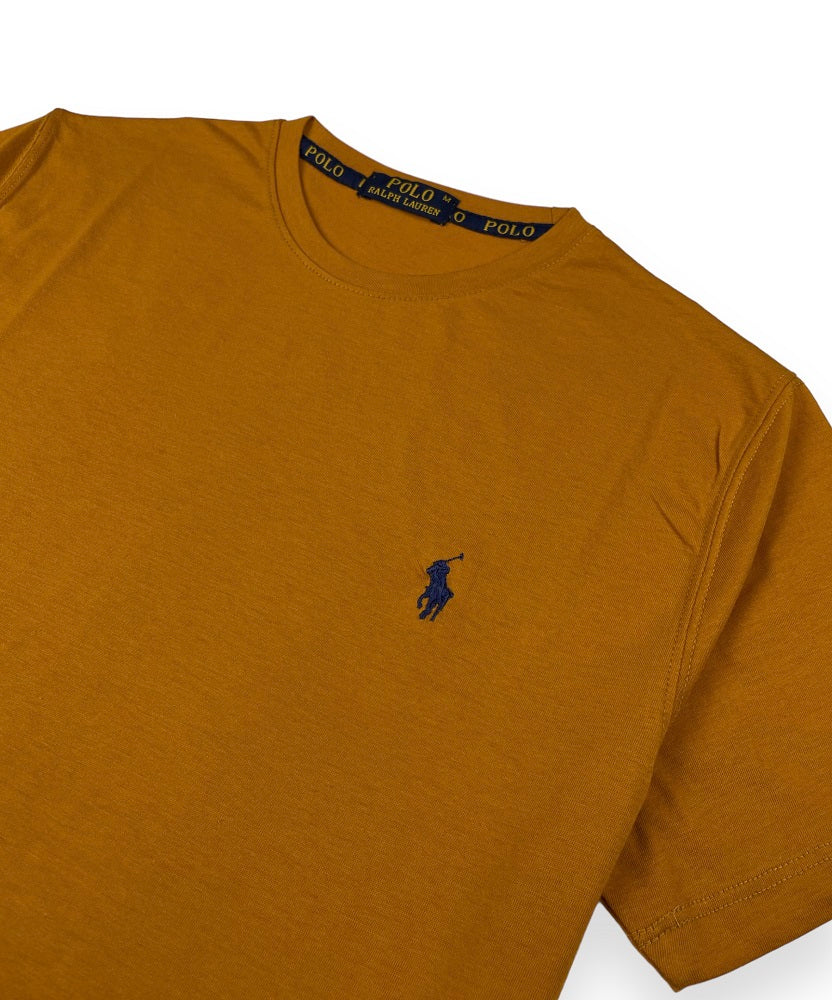 RL Premium Small pony T-Shirt Mustard