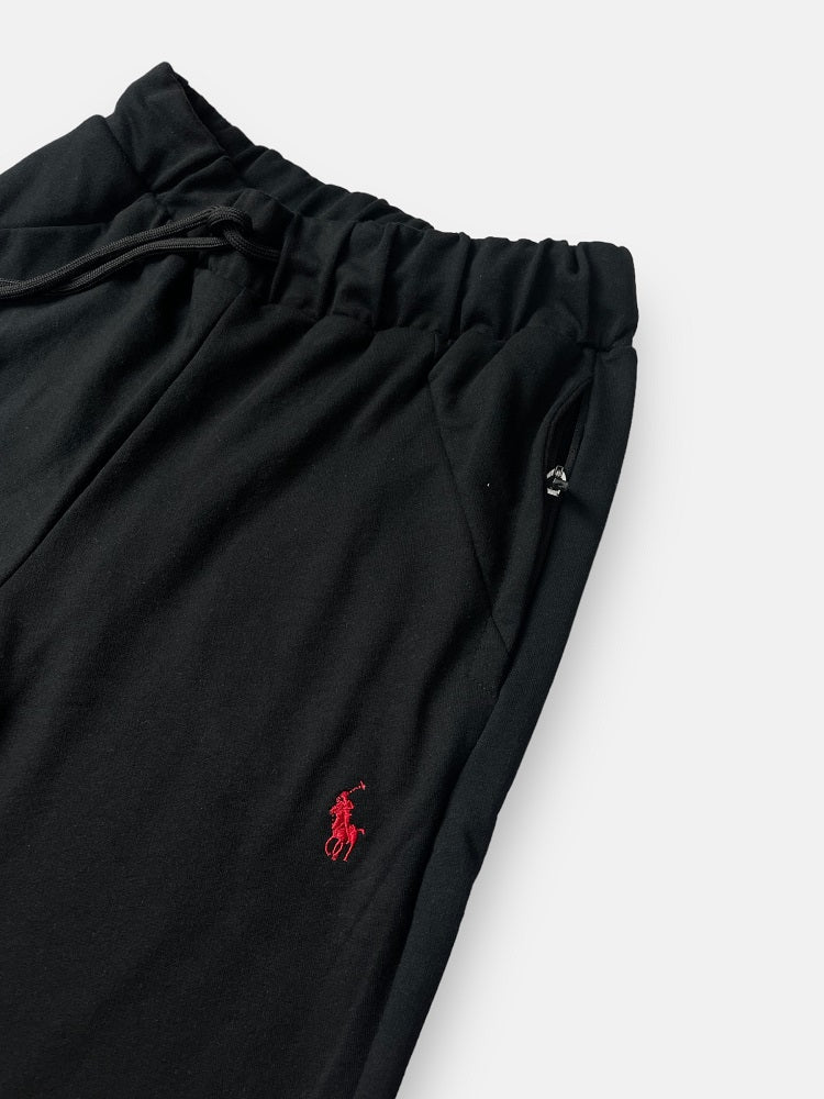 RL premium Small Pony Cotton Trouser (Black)