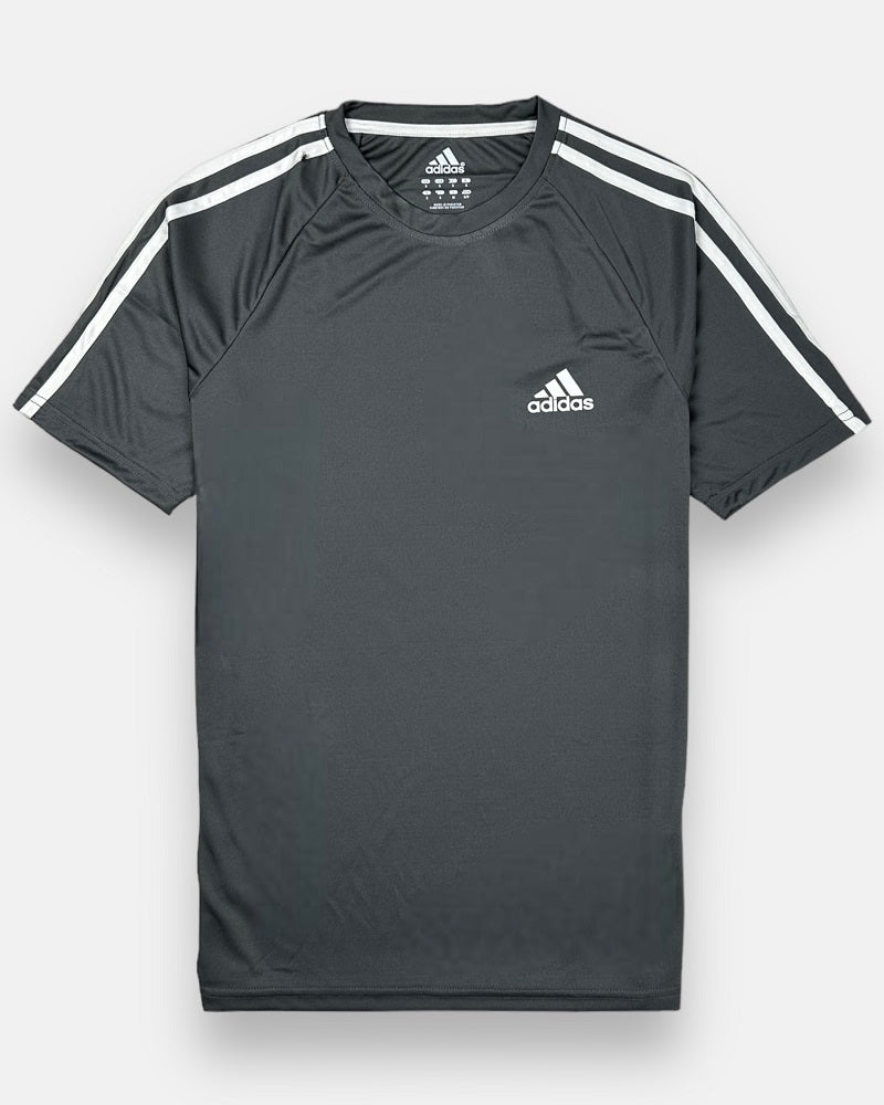 ADDAS Premium Dri-Fit T-Shirt (Dark Grey)