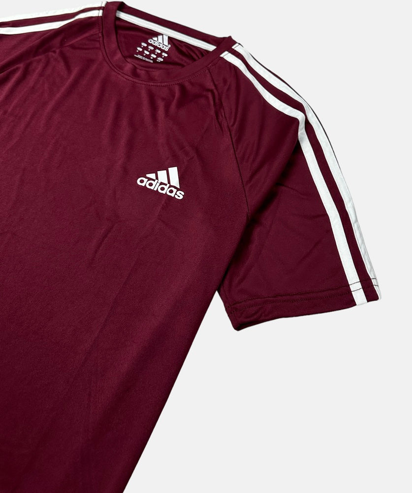 ADDAS Premium Dri-Fit T-Shirt (Mehroon)