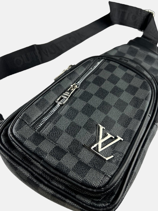 L.V Imported Chest Bag Grey Box 8020 A