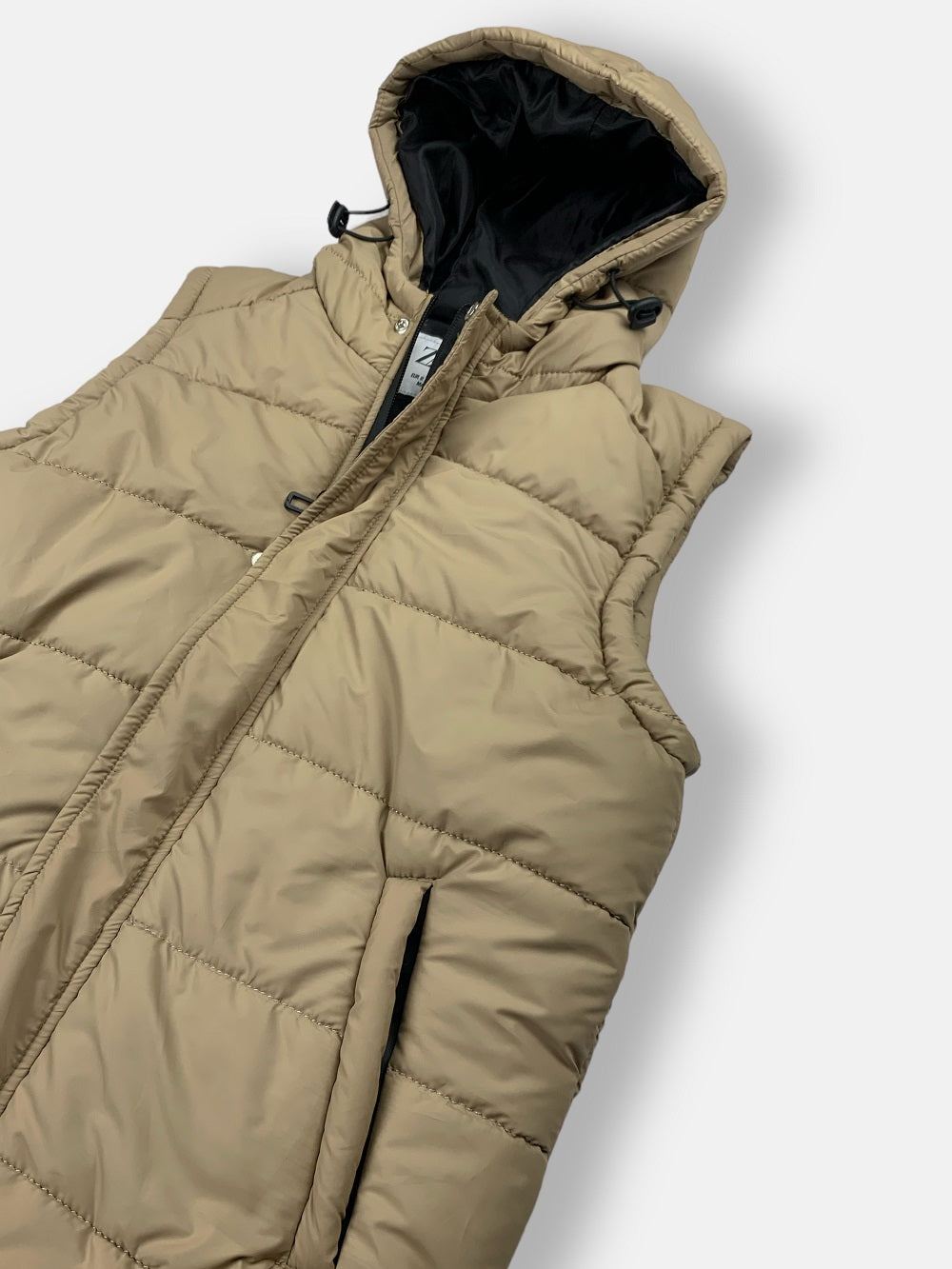 Z.A.R.A Premium Puffer Hood Jacket (Khaaki)