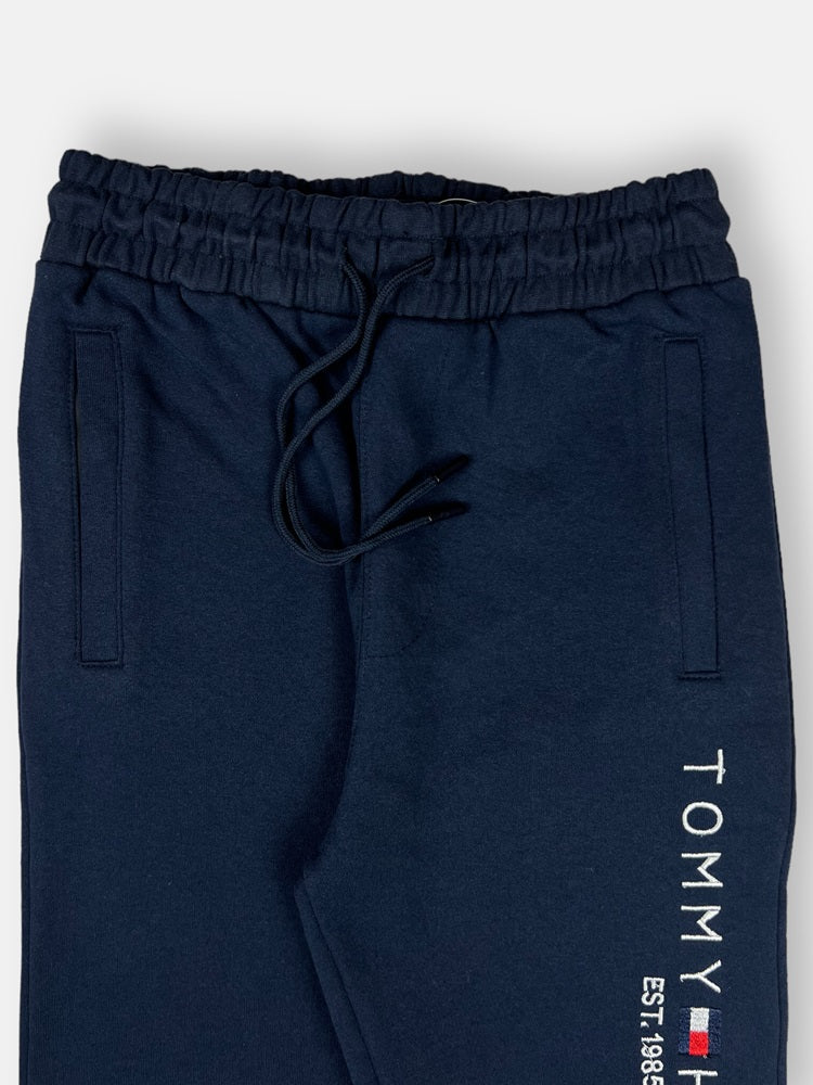 Tommy Premium Cotton Fleece Trouser (Navy Blue)