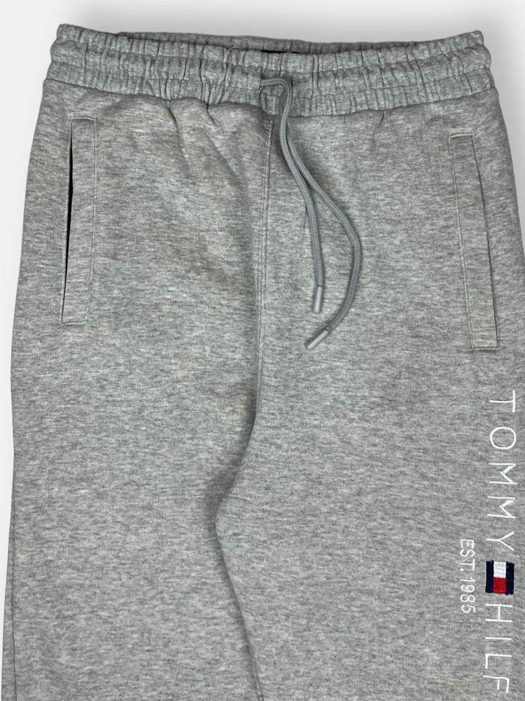 Tommy Premium Cotton Fleece Trouser (Heather Grey)